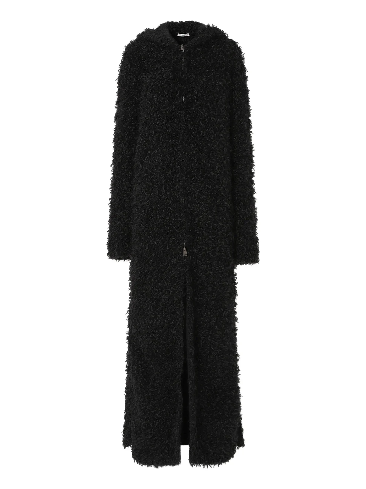 Long-Pile Mohair and Wool Coat Long-Pile Mohair and Wool Coat