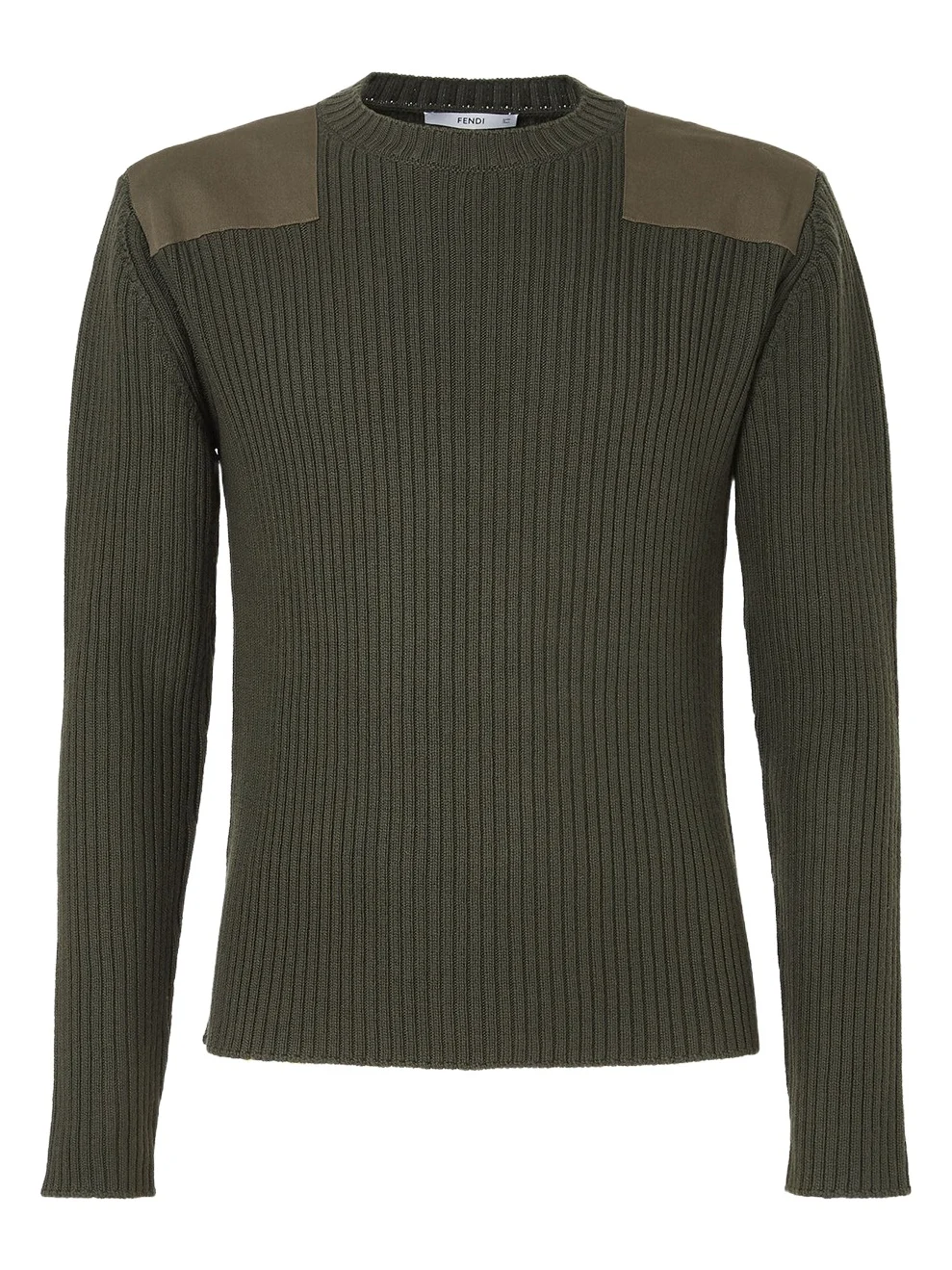 Fendi Wool Ribbed Sweater