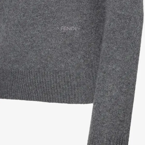 Fendi Mélange Cashmere Sweater | Thumbnail 4 Fendi Mélange Cashmere Sweater | Thumbnail 4