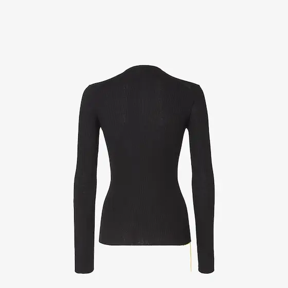 Fendi Wool Ribbed Sweater | Thumbnail 2 Fendi Wool Ribbed Sweater | Thumbnail 2