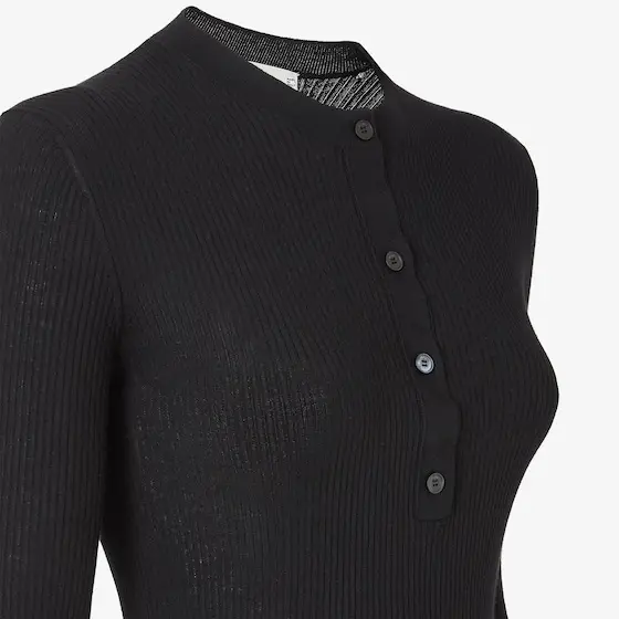Fendi Wool Ribbed Sweater | Thumbnail 3 Fendi Wool Ribbed Sweater | Thumbnail 3