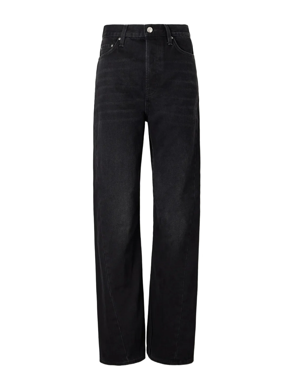 TOTEME Twisted Seam Mid-rise Straight-leg Jeans