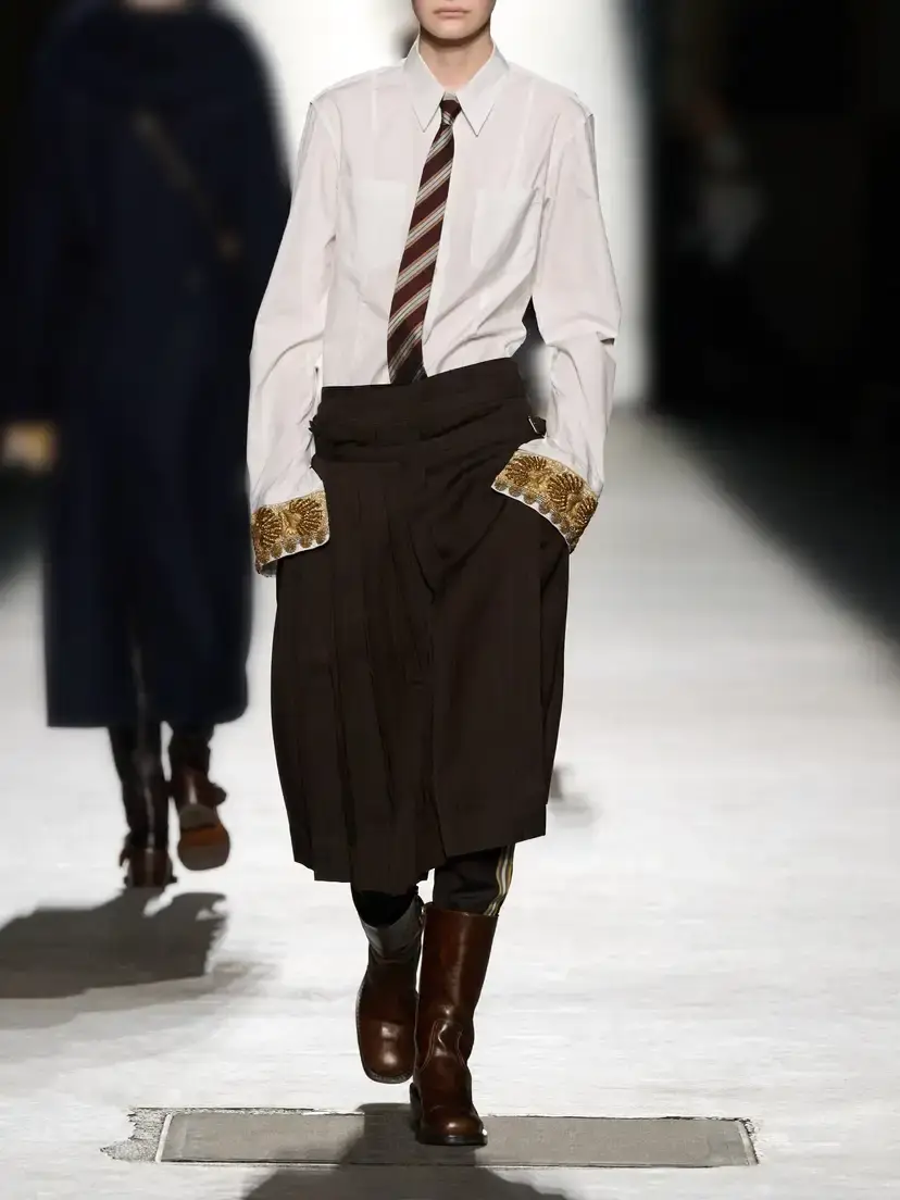 Dries Van Noten Embroidered Cotton-poplin Shirt | Thumbnail 6 Dries Van Noten Embroidered Cotton-poplin Shirt | Thumbnail 6
