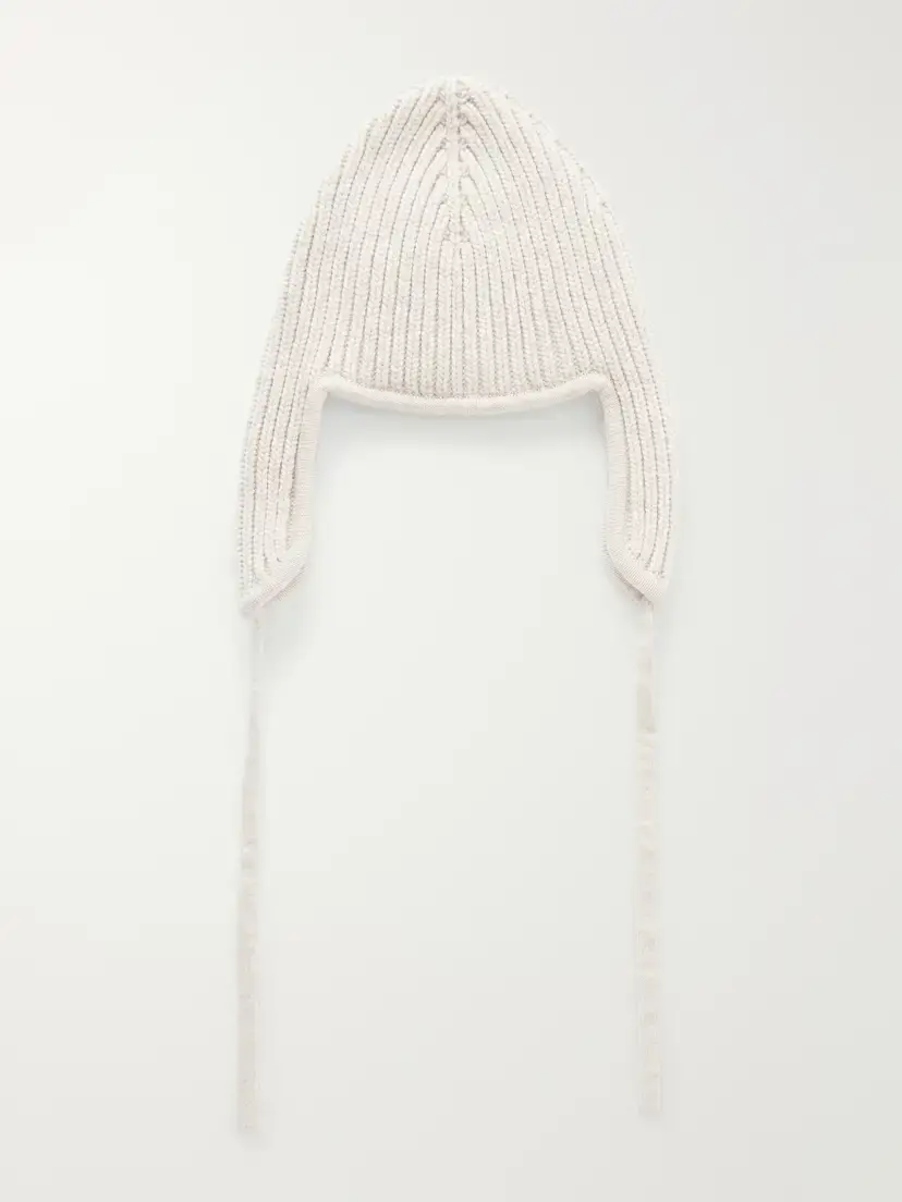 Johnstons of Elgin Dewar Ribbed Cashmere Trapper Hat | Thumbnail 3 Johnstons of Elgin Dewar Ribbed Cashmere Trapper Hat | Thumbnail 3