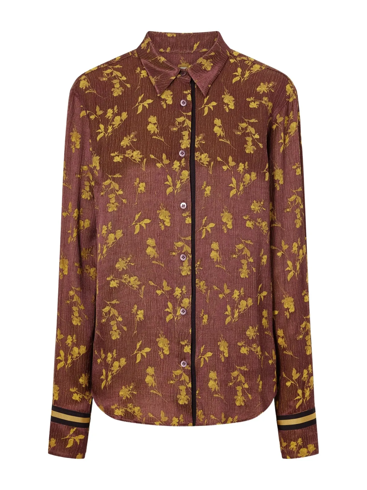 Floral-jacquard Shirt Floral-jacquard Shirt