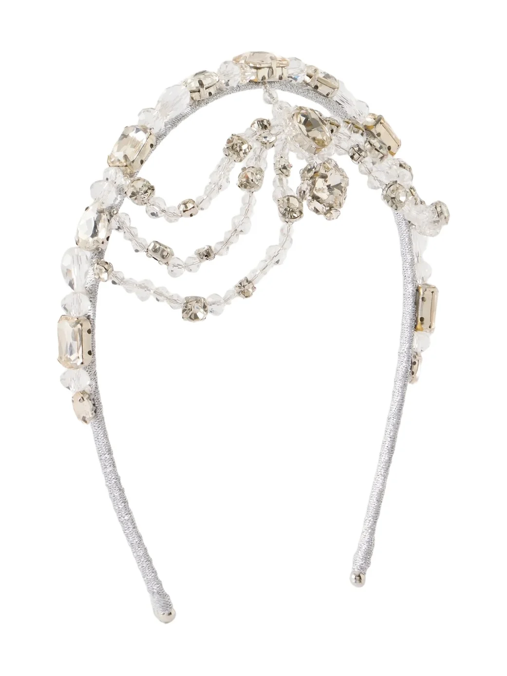 Jennifer Behr Ameerha Crystal-embellished Headpiece