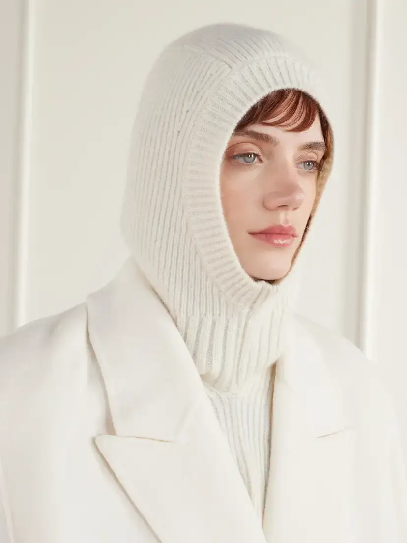 Arch4 August Ribbed Cashmere Snood | Thumbnail 2