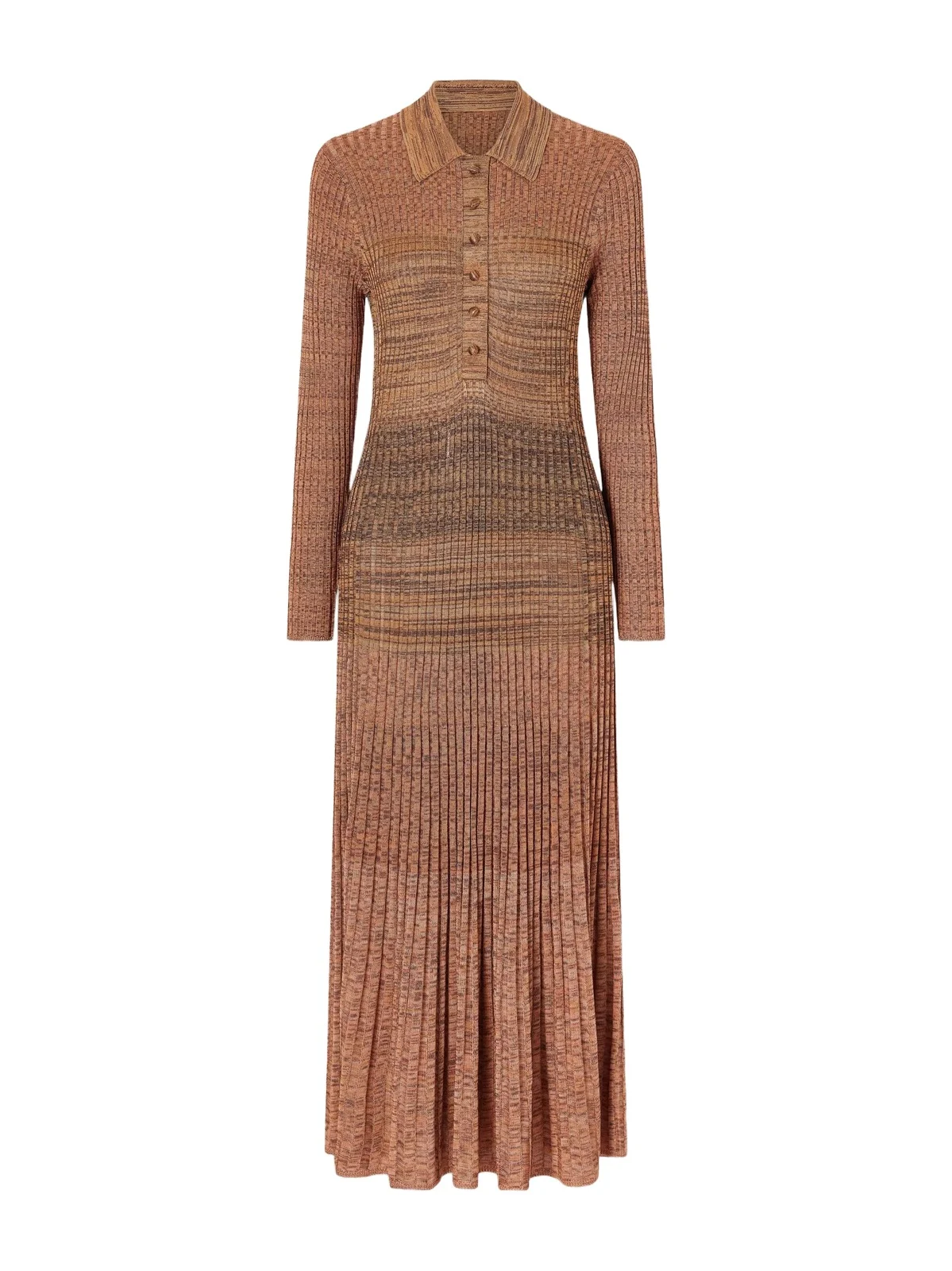 Zimmermann Mouline Ribbed Jersey Midi Dress