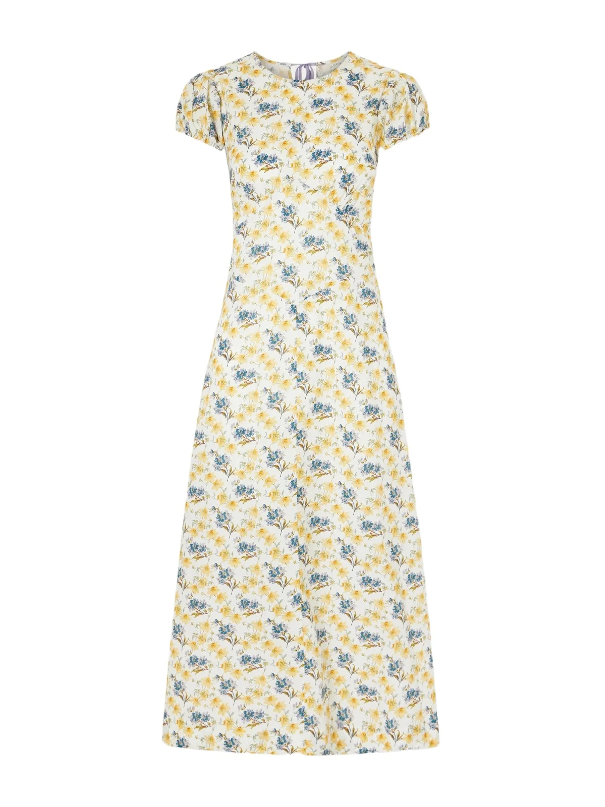 Rhodia Floral-print Organic Cotton Midi Dress Rhodia Floral-print Organic Cotton Midi Dress