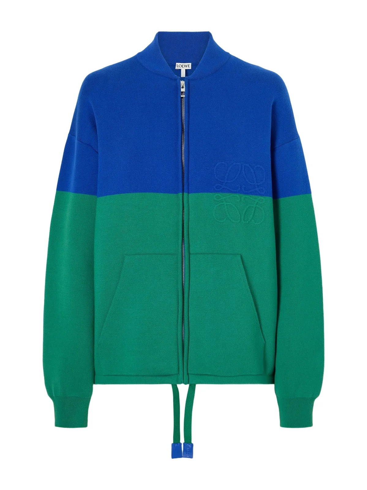 Loewe Anagram-embroidered Cotton-blend Sweatshirt