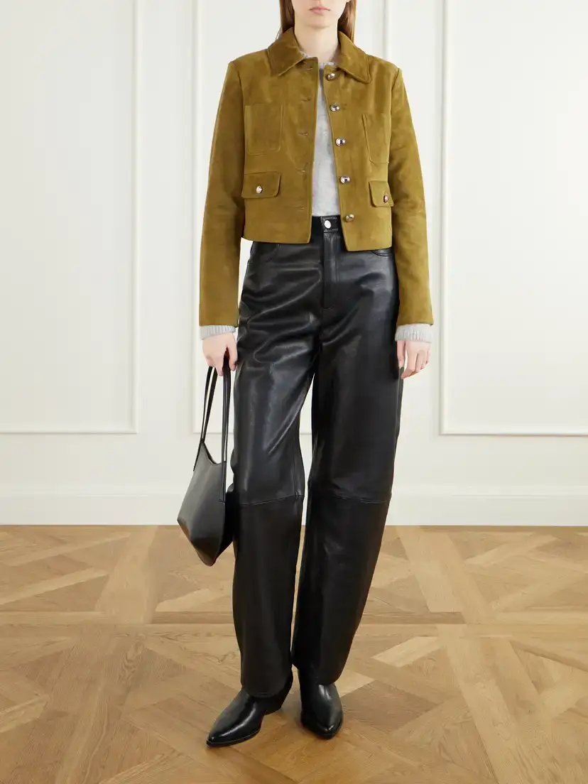 Altuzarra Astley Suede Jacket | Thumbnail 2 Altuzarra Astley Suede Jacket | Thumbnail 2