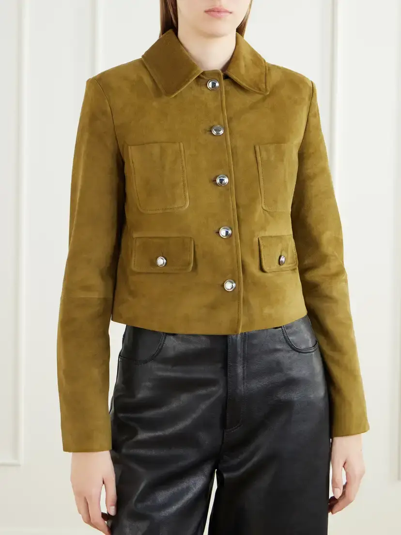Altuzarra Astley Suede Jacket | Thumbnail 3 Altuzarra Astley Suede Jacket | Thumbnail 3