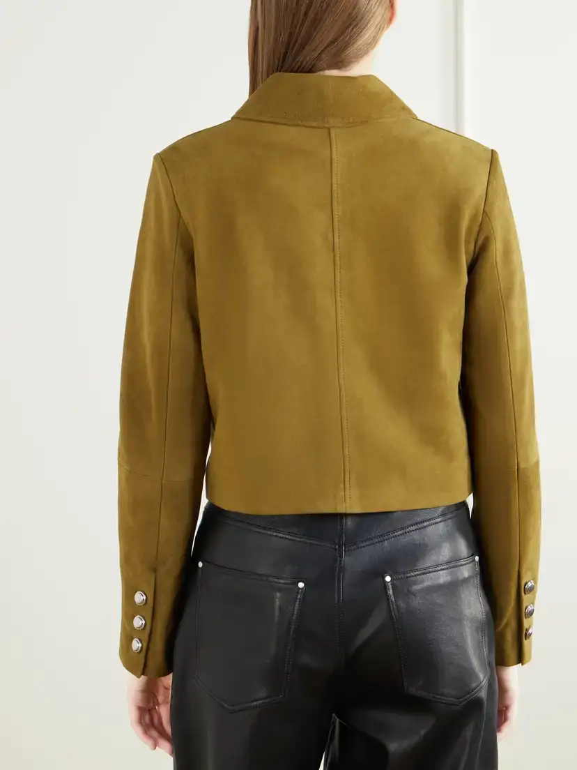 Altuzarra Astley Suede Jacket | Thumbnail 4 Altuzarra Astley Suede Jacket | Thumbnail 4