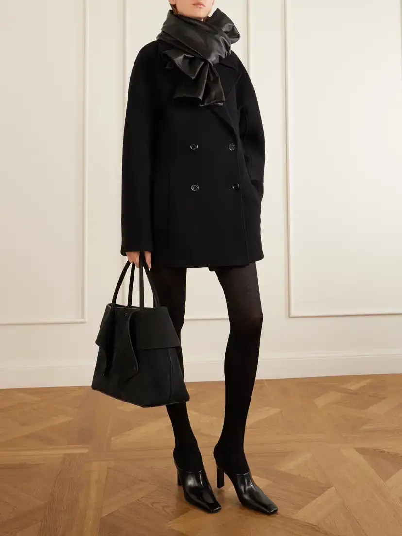 TOTEME Double-breasted Wool-blend Coat | Thumbnail 2 TOTEME Double-breasted Wool-blend Coat | Thumbnail 2