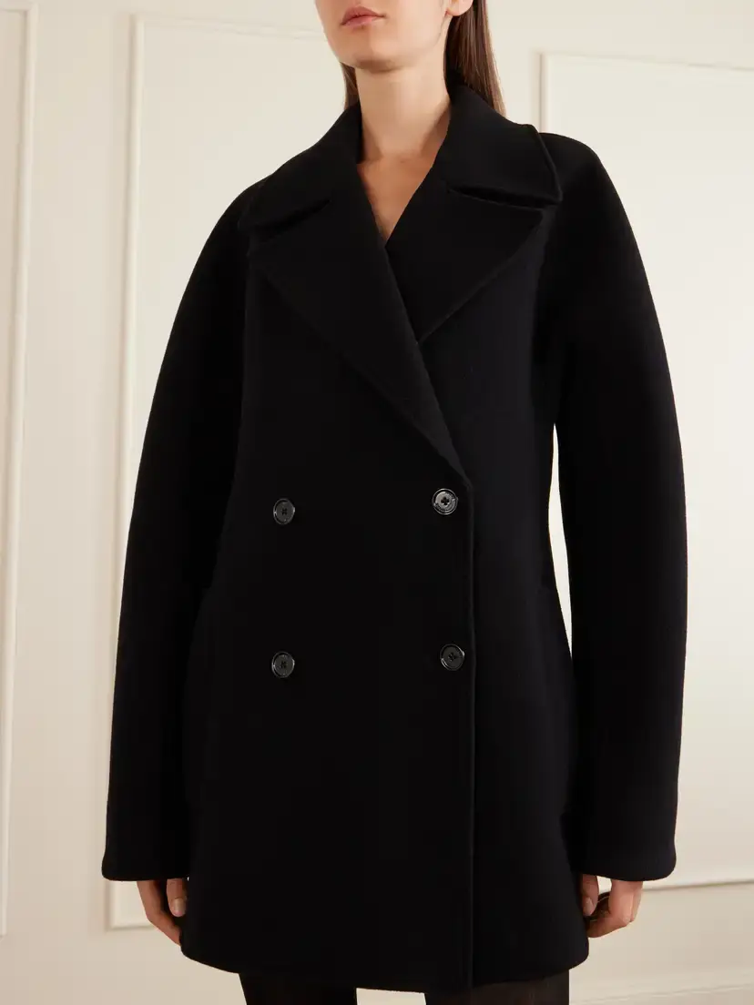 TOTEME Double-breasted Wool-blend Coat | Thumbnail 3 TOTEME Double-breasted Wool-blend Coat | Thumbnail 3