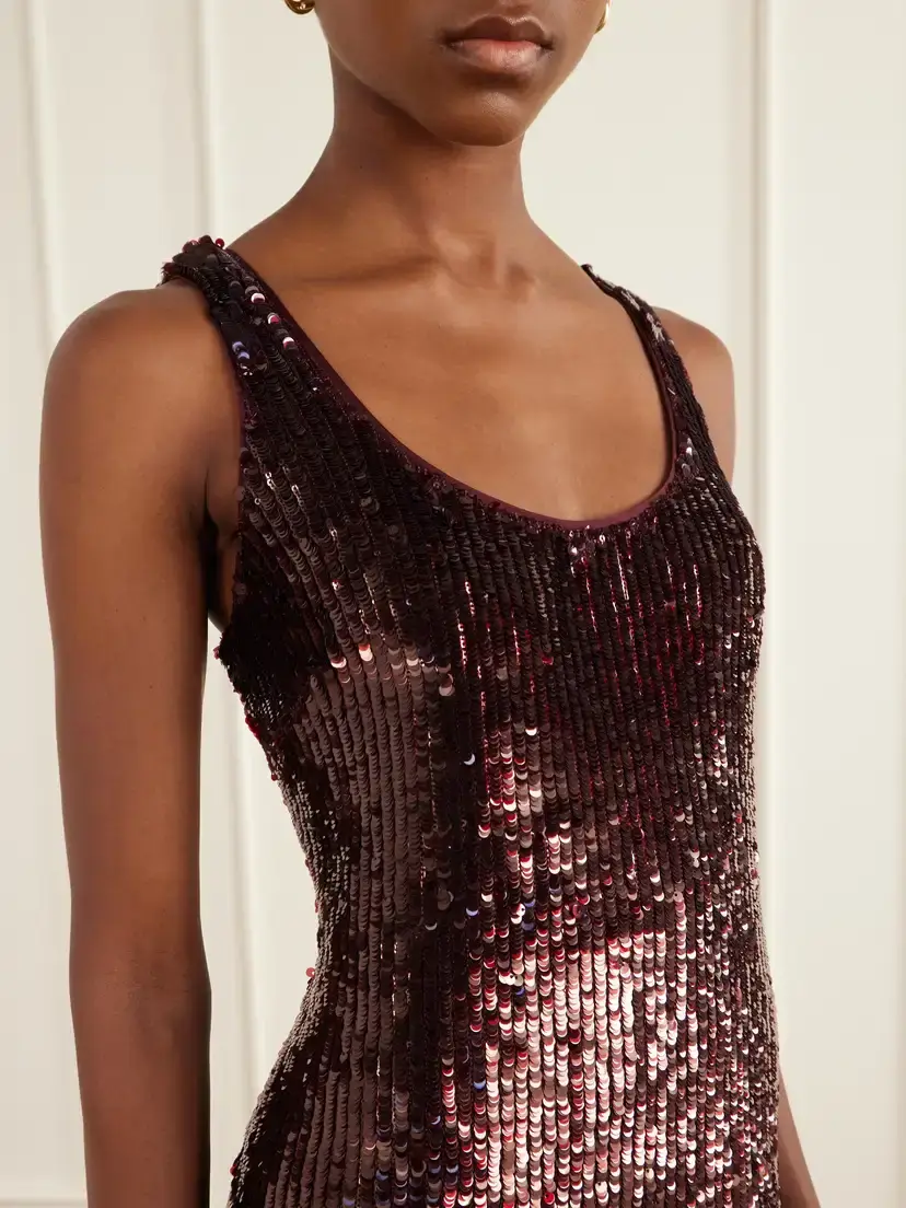 Simkhai Sequined Maxi Dress | Thumbnail 4 Simkhai Sequined Maxi Dress | Thumbnail 4