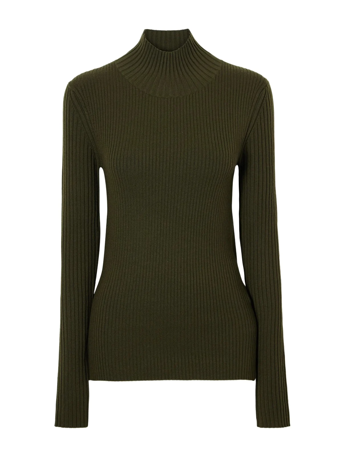 Ribbed Wool-blend Turtleneck Ribbed Wool-blend Turtleneck