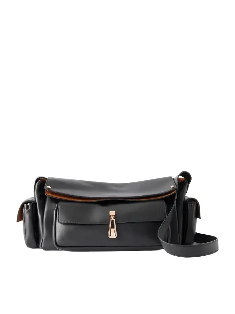 Jebb Leather Shoulder Bag