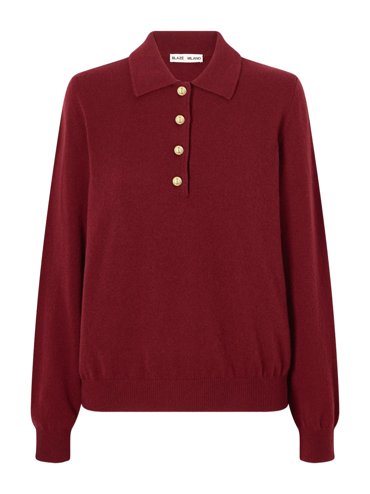 Highland Wool And Cashmere-blend Polo Sweater Highland Wool And Cashmere-blend Polo Sweater