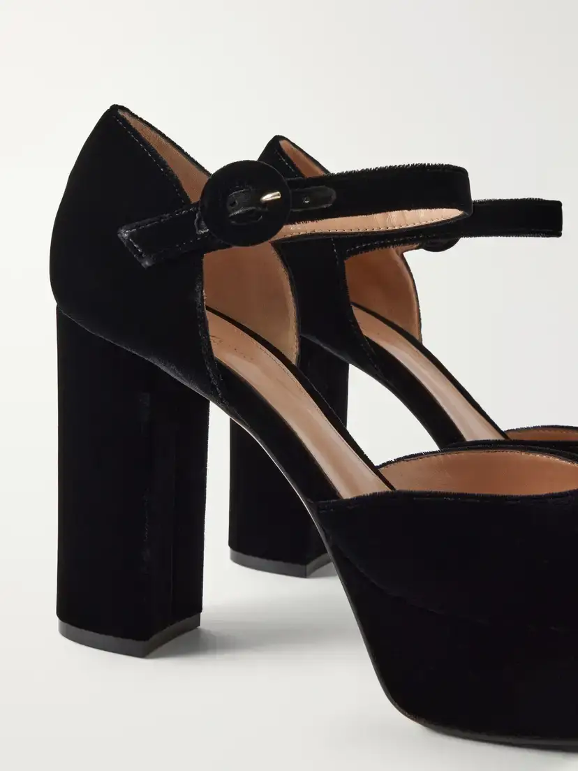 Gianvito Rossi 70 Velvet Pumps | Thumbnail 5