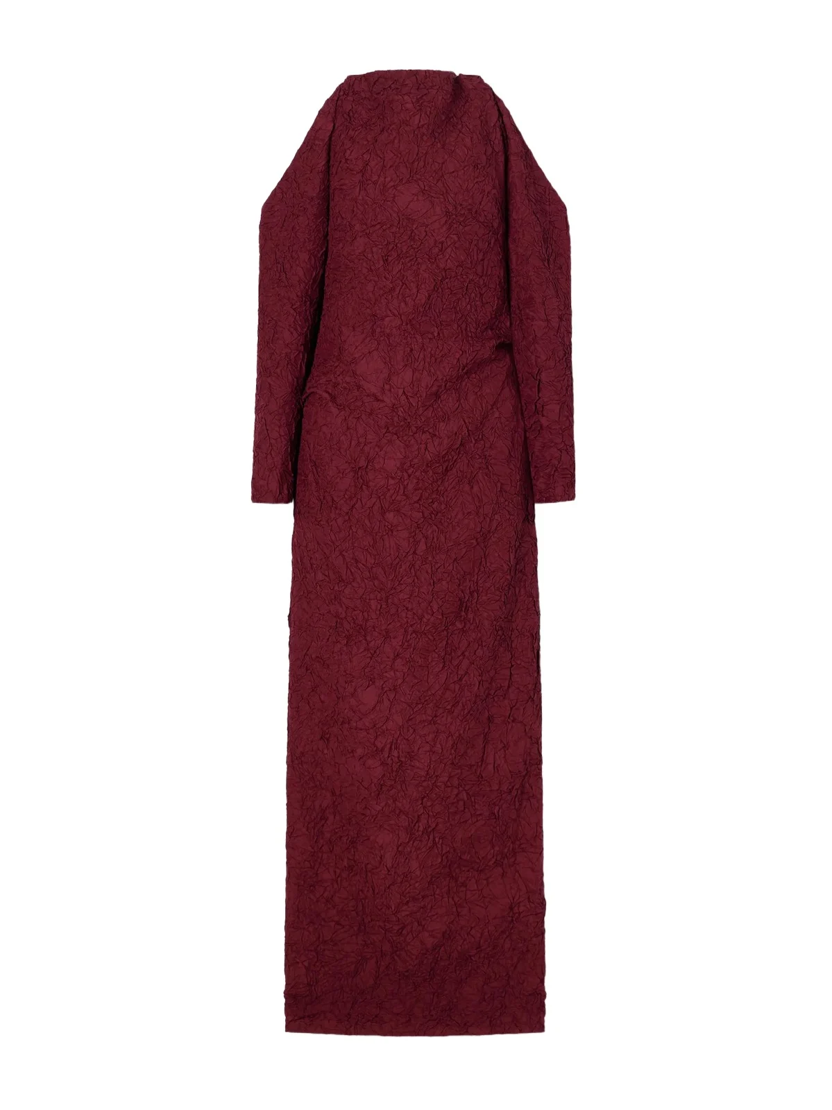 Proenza Schouler Lina Open-back Crinkled-silk Maxi Dress
