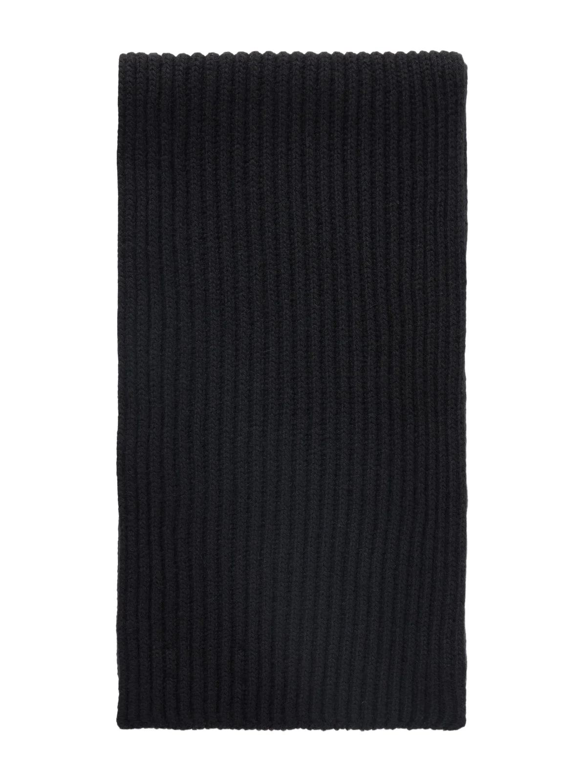 Johnstons of Elgin Lovat Ribbed Cashmere Scarf