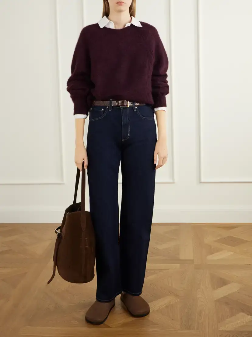 TWP Kent St Mid-rise Straight-leg Jeans | Thumbnail 2