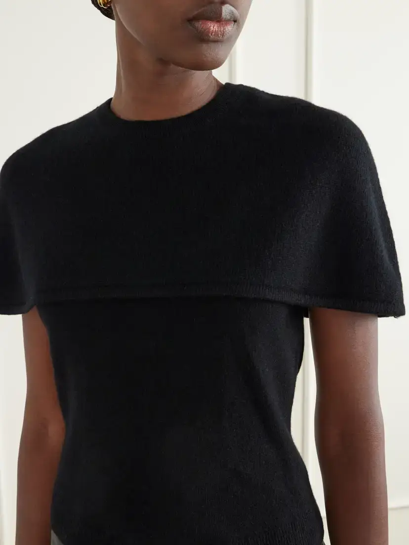Simkhai Yuki Cape-effect Cashmere Top | Thumbnail 5