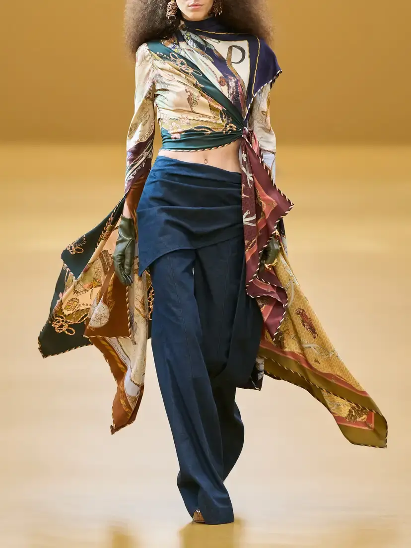 Zimmermann Valiant Draped Cotton-twill Flared Pants | Thumbnail 5 Zimmermann Valiant Draped Cotton-twill Flared Pants | Thumbnail 5
