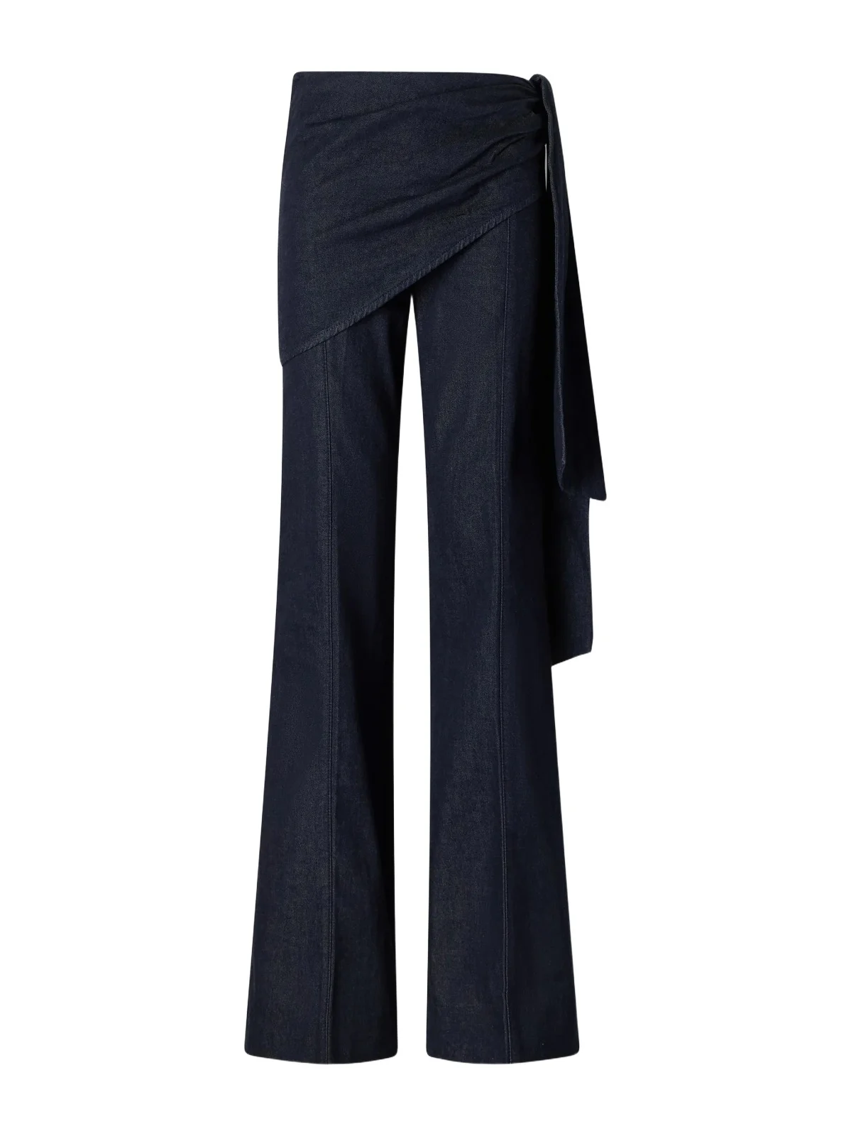 Valiant Draped Flared Jeans Valiant Draped Flared Jeans