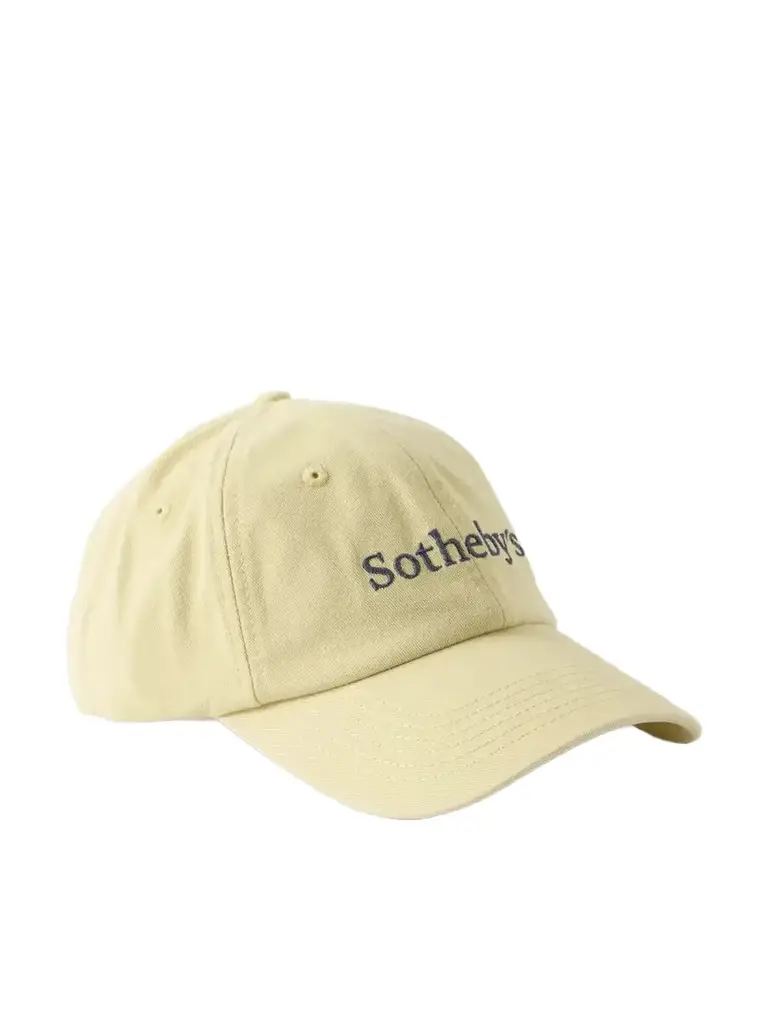 Frame + Sotheby's Embroidered Cotton-canvas Cap | Image 1 Frame + Sotheby's Embroidered Cotton-canvas Cap | Image 1