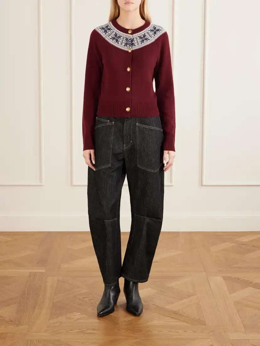 Nili Lotan Shon Mid Rise Barrel-leg Jeans | Thumbnail 2 Nili Lotan Shon Mid Rise Barrel-leg Jeans | Thumbnail 2