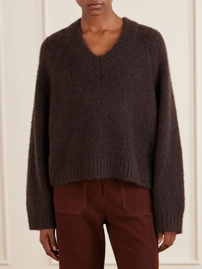 Nili Lotan Isley Cashmere Sweatshirt | Thumbnail 3 Nili Lotan Isley Cashmere Sweatshirt | Thumbnail 3