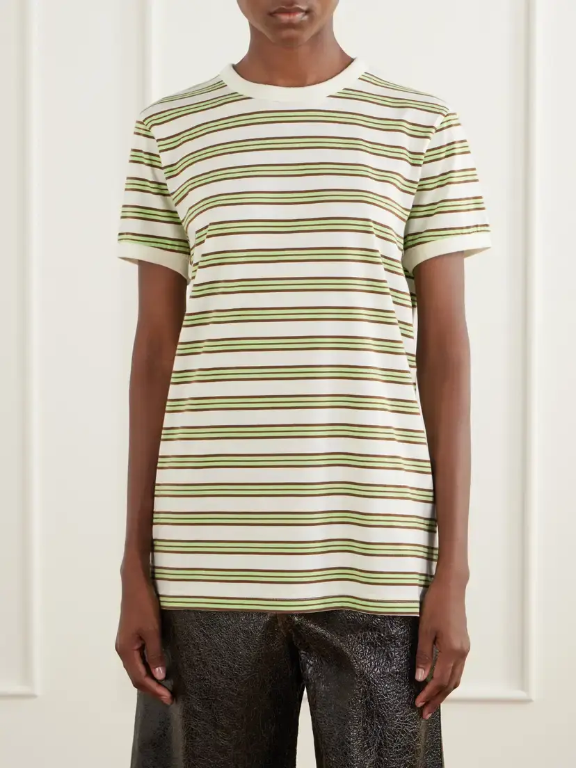 Sanderlak Striped Cotton-jersey T-shirt | Thumbnail 3 Sanderlak Striped Cotton-jersey T-shirt | Thumbnail 3