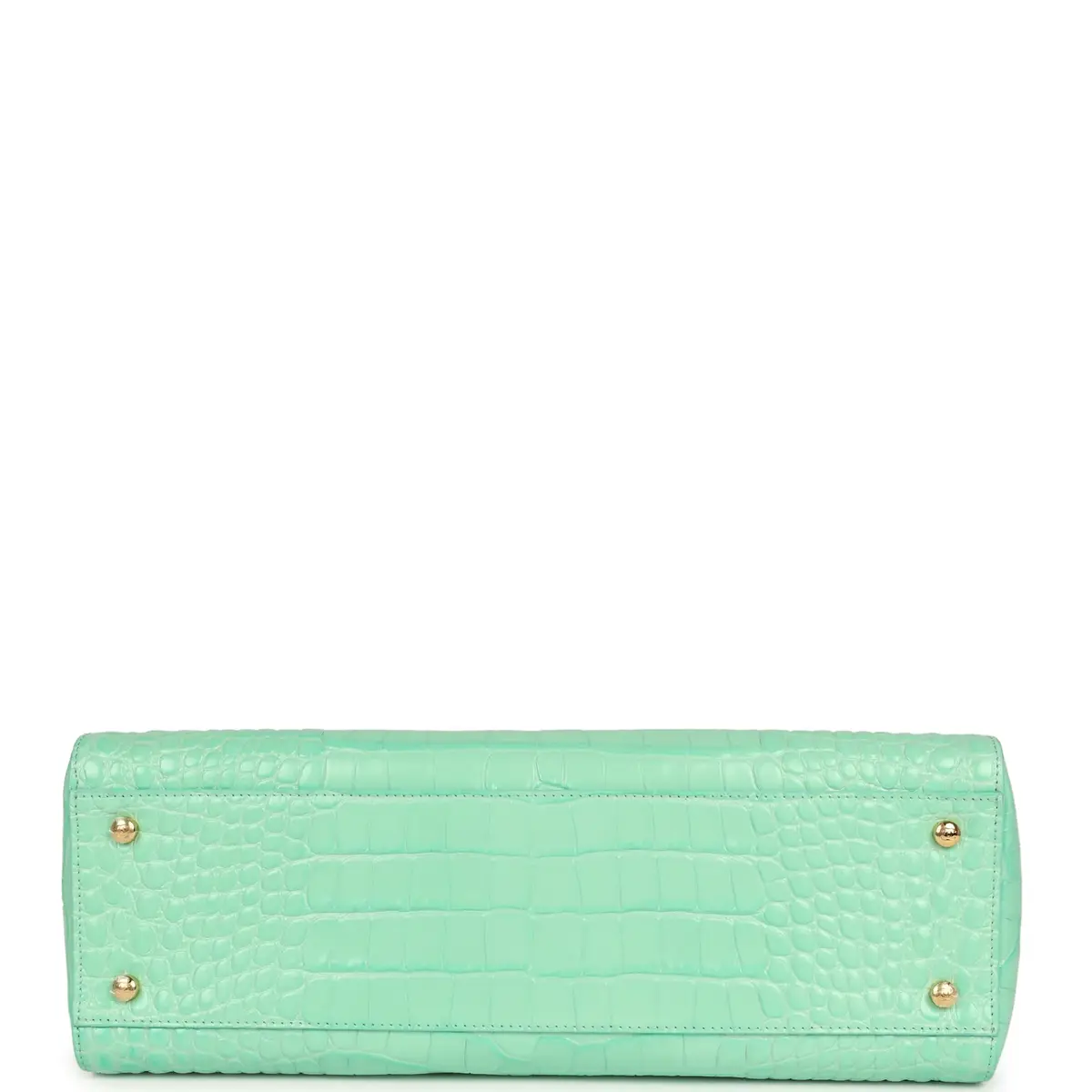 Chanel Chanel Small Cerf Shopping Bag Teal Croc Embossed Calfskin Gold Hardware | Thumbnail 6 Chanel Chanel Small Cerf Shopping Bag Teal Croc Embossed Calfskin Gold Hardware | Thumbnail 6