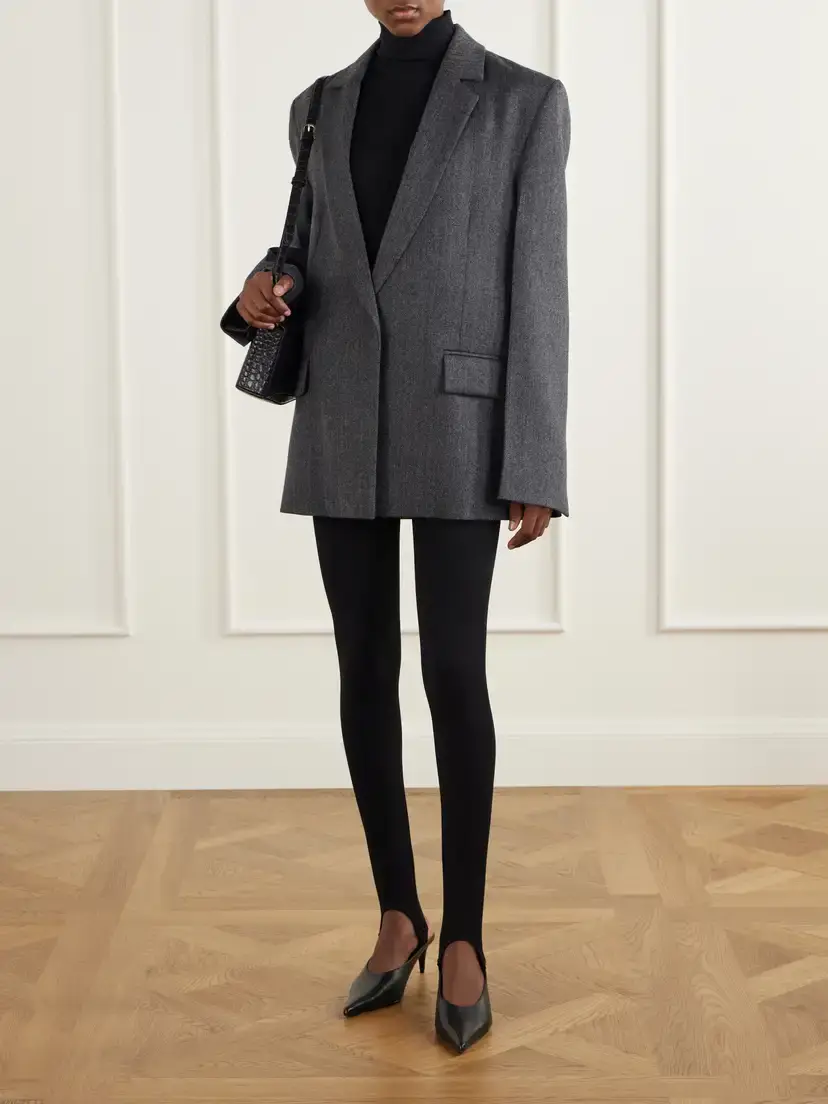 TOTEME Herringbone Wool Blazer | Thumbnail 2 TOTEME Herringbone Wool Blazer | Thumbnail 2