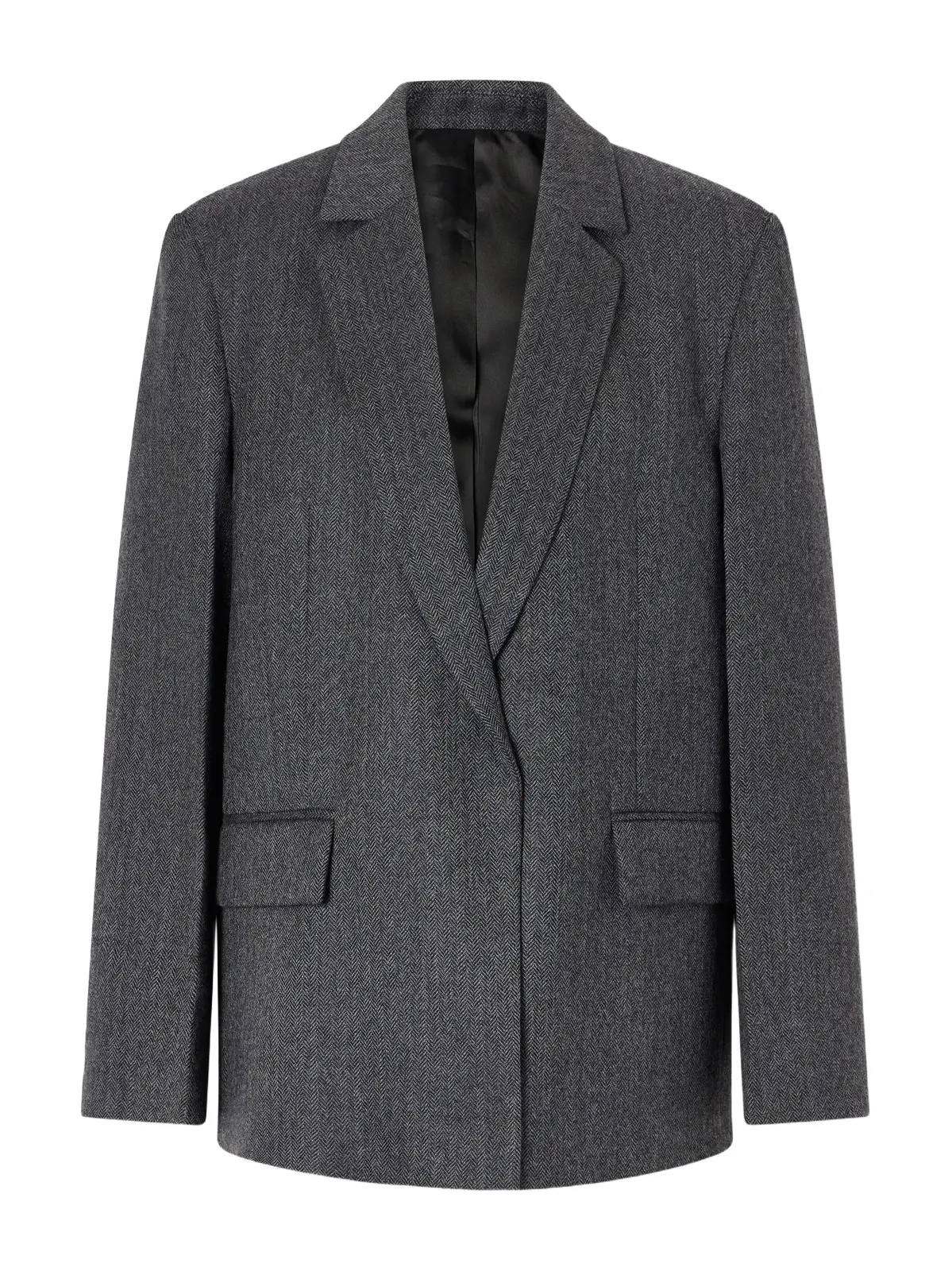 TOTEME Herringbone Wool Blazer