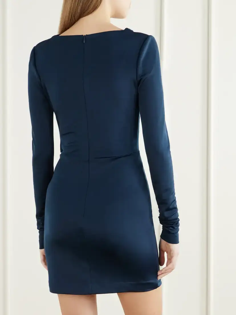 Rebecca Vallance Kiana Embellished Gathered Stretch Mini Dress | Thumbnail 3
