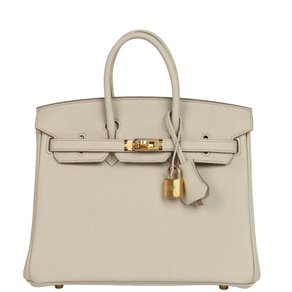HERMÈS Hermes Birkin 25 Beton Togo Gold Hardware | Image 1 HERMÈS Hermes Birkin 25 Beton Togo Gold Hardware | Image 1