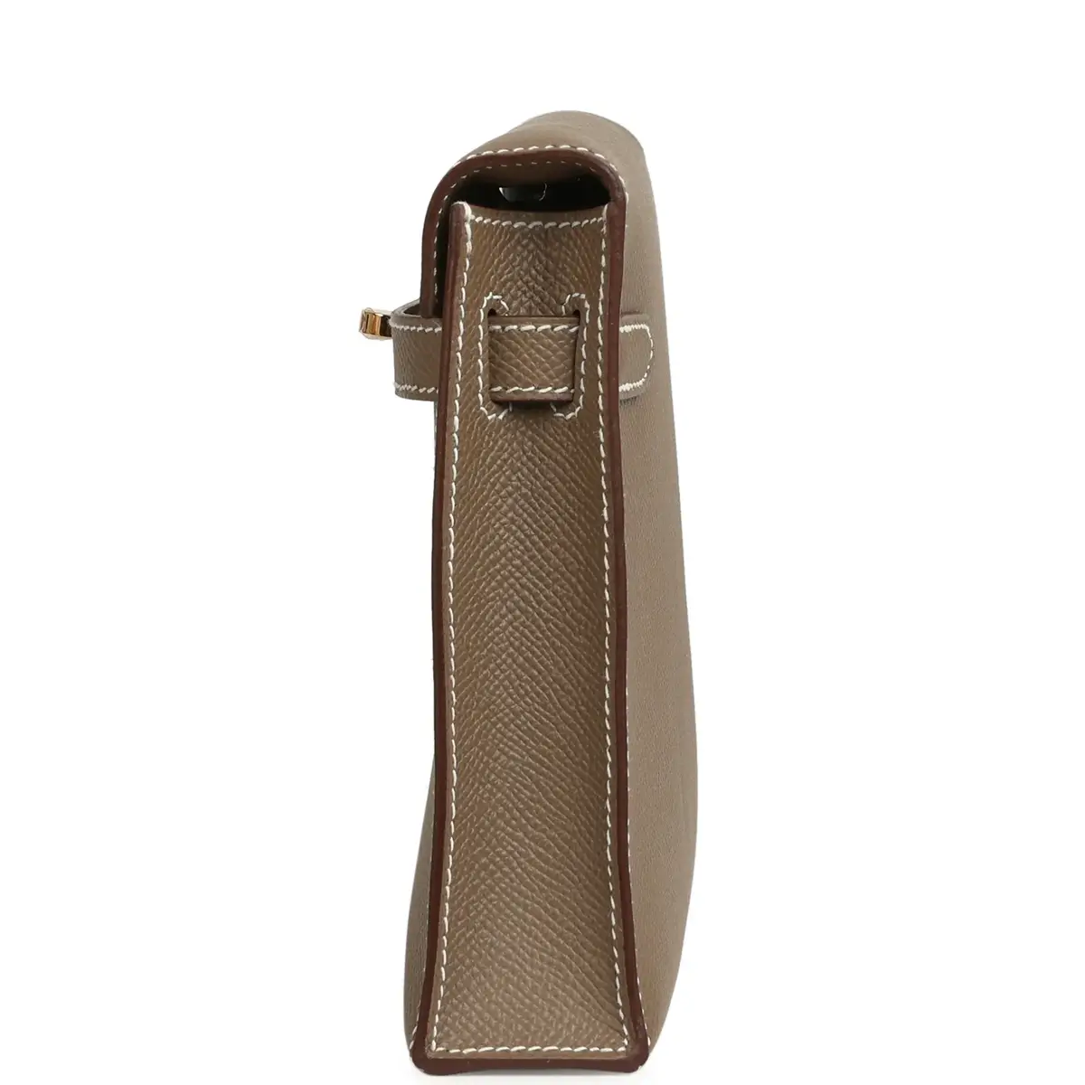 HERMÈS Hermes Kelly Elan Etoupe Epsom Gold Hardware | Thumbnail 3