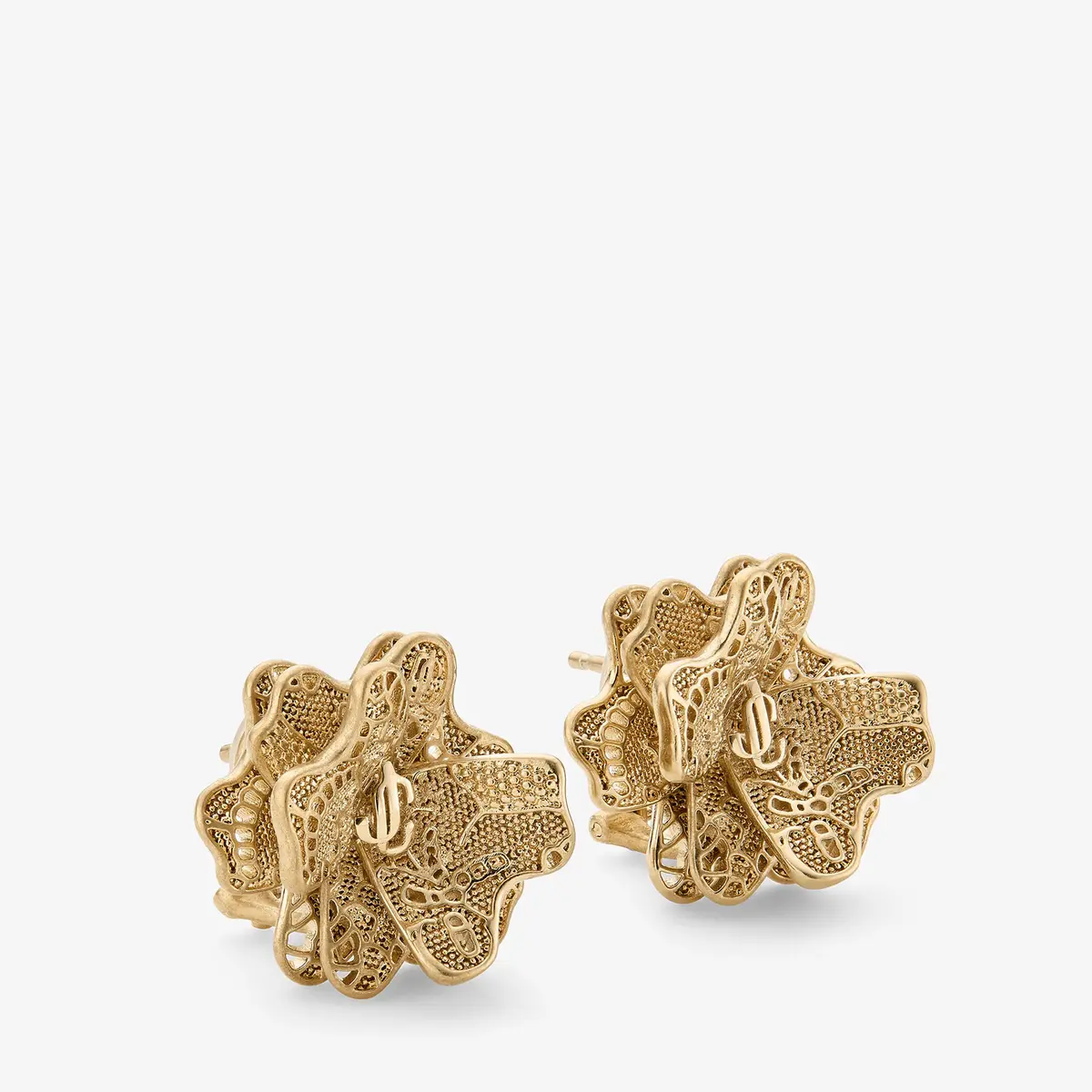 Jimmy Choo Lace Corsage Studs | Thumbnail 3 Jimmy Choo Lace Corsage Studs | Thumbnail 3