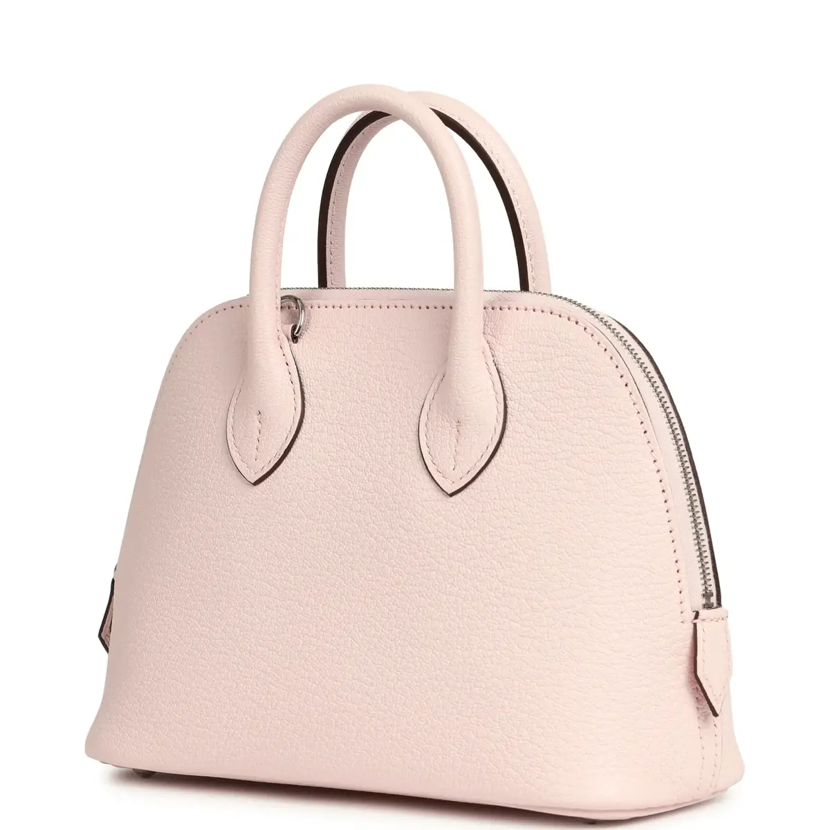 HERMÈS Hermes Mini 1923 Bolide Rose Darling Chevre Mysore Palladium Hardware | Thumbnail 6 HERMÈS Hermes Mini 1923 Bolide Rose Darling Chevre Mysore Palladium Hardware | Thumbnail 6