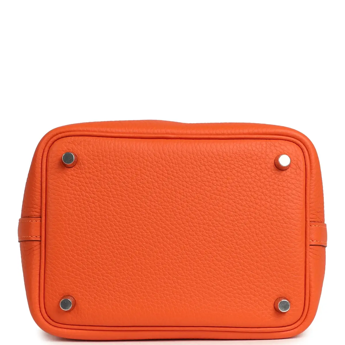 HERMÈS Hermes Picotin Lock 18 Tangerine Clemence Palladium Hardware | Thumbnail 6