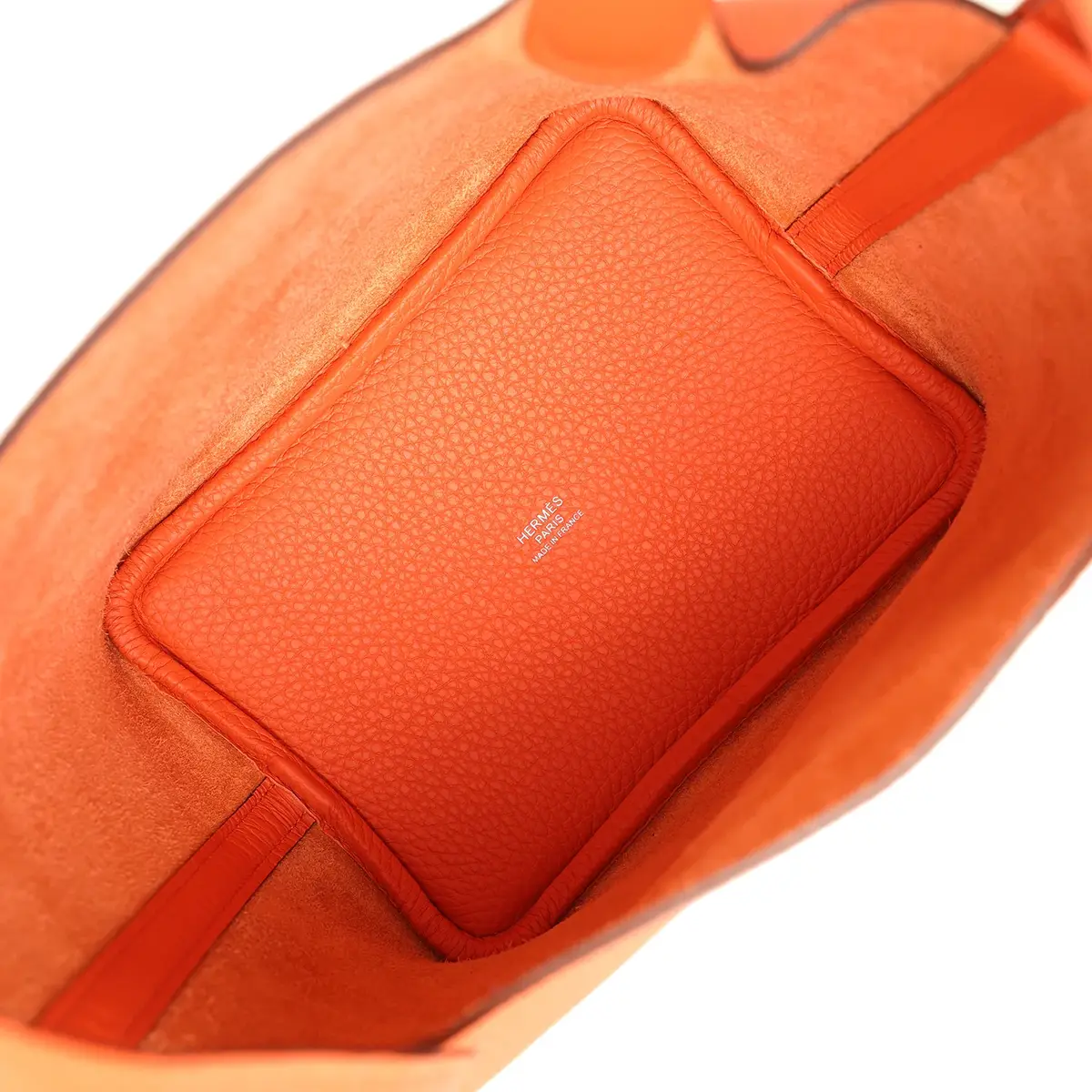HERMÈS Hermes Picotin Lock 18 Tangerine Clemence Palladium Hardware | Thumbnail 8