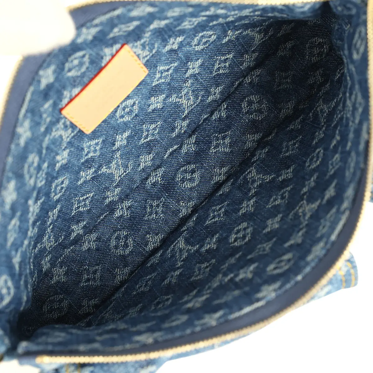 Louis Vuitton Louis Vuitton Cargo Pochette Accessories Blue Denim Monogram Gold Hardware | Thumbnail 8 Louis Vuitton Louis Vuitton Cargo Pochette Accessories Blue Denim Monogram Gold Hardware | Thumbnail 8
