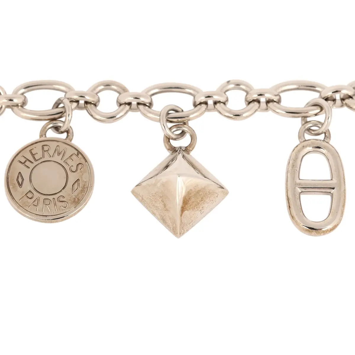 HERMÈS Pre-owned Hermes Amulette Olga Cadena Bag Charm Palladium Hardware | Thumbnail 6