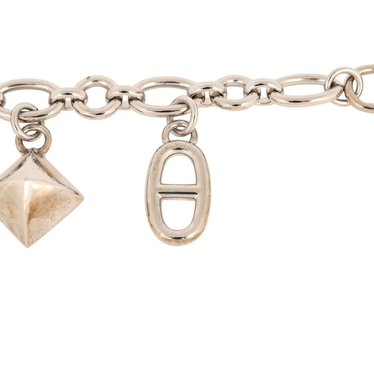 HERMÈS Pre-owned Hermes Amulette Olga Cadena Bag Charm Palladium Hardware | Thumbnail 7