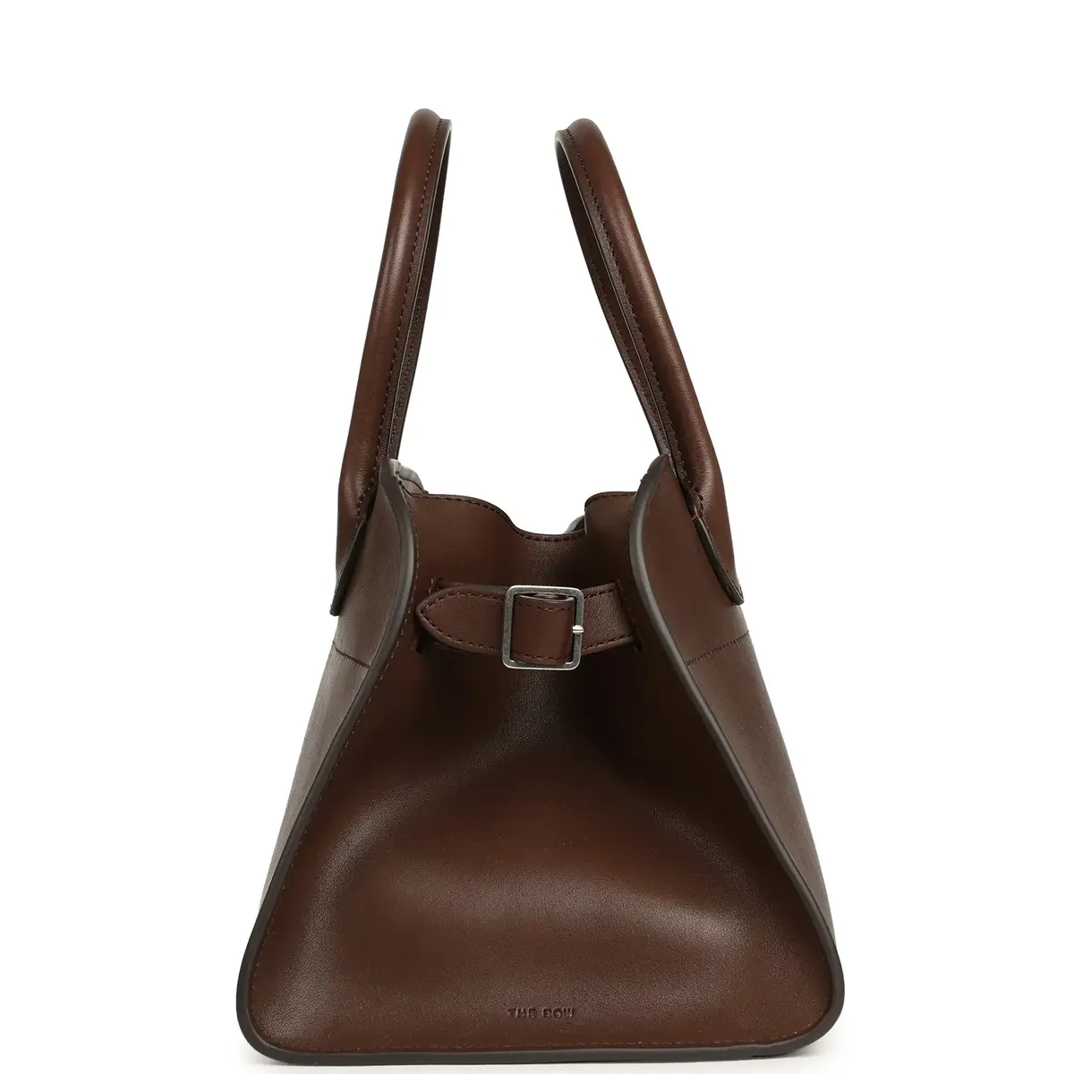 The Row The Row Soft Margaux 10 Deep Brown Saddle Silver Hardware | Thumbnail 3 The Row The Row Soft Margaux 10 Deep Brown Saddle Silver Hardware | Thumbnail 3