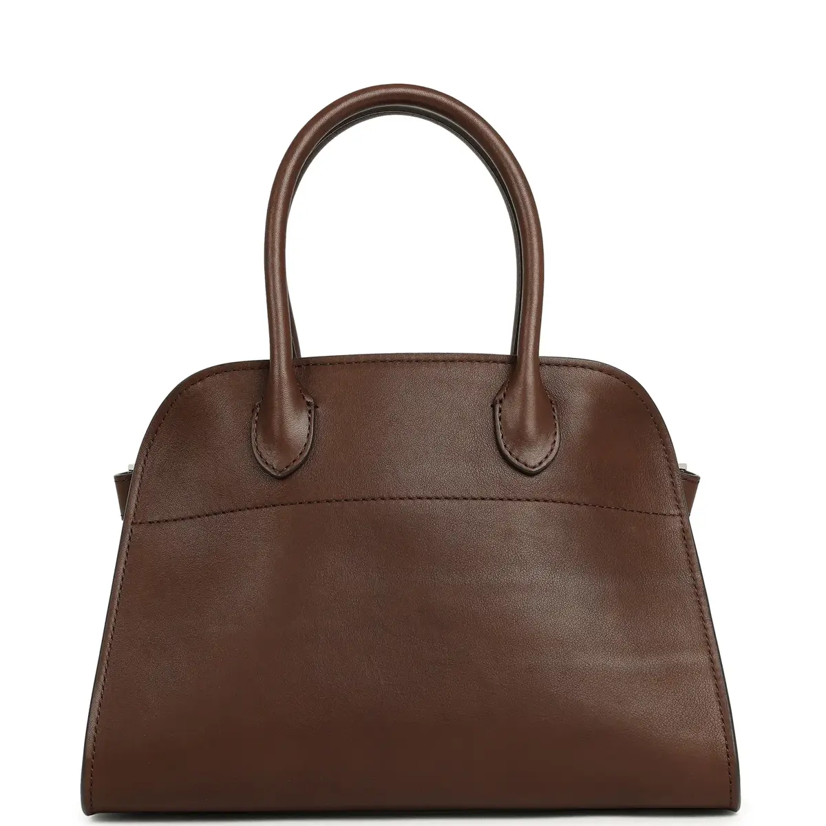The Row The Row Soft Margaux 10 Deep Brown Saddle Silver Hardware | Thumbnail 4 The Row The Row Soft Margaux 10 Deep Brown Saddle Silver Hardware | Thumbnail 4