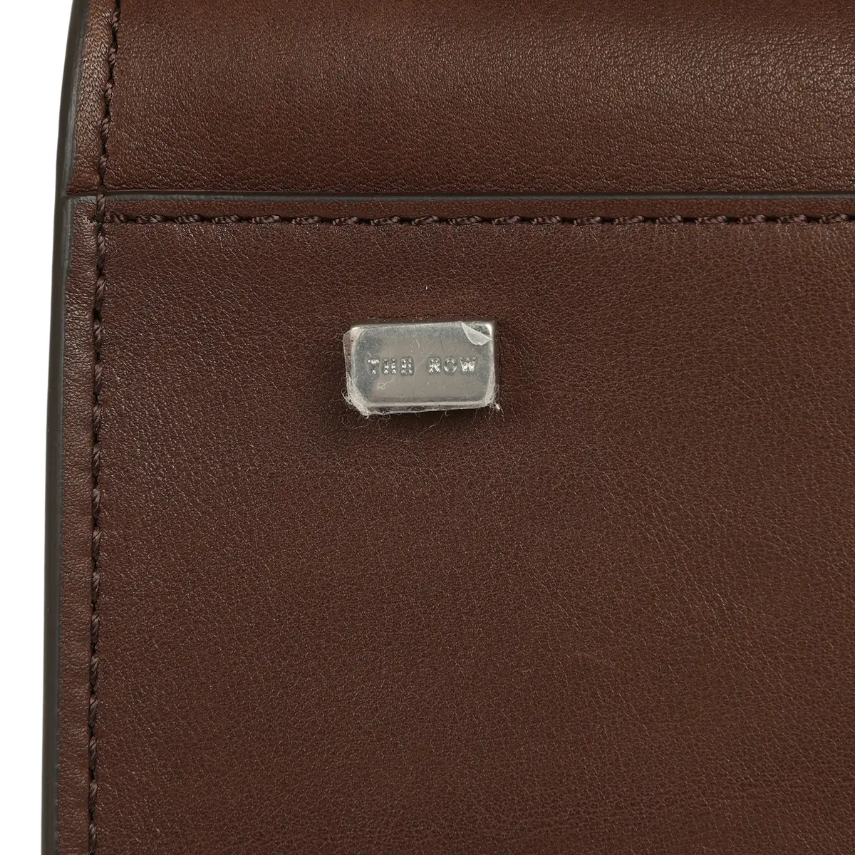 The Row The Row Soft Margaux 10 Deep Brown Saddle Silver Hardware | Thumbnail 8 The Row The Row Soft Margaux 10 Deep Brown Saddle Silver Hardware | Thumbnail 8